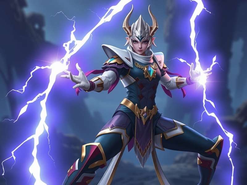 Raia Lightning Leader hero character with lightning powers